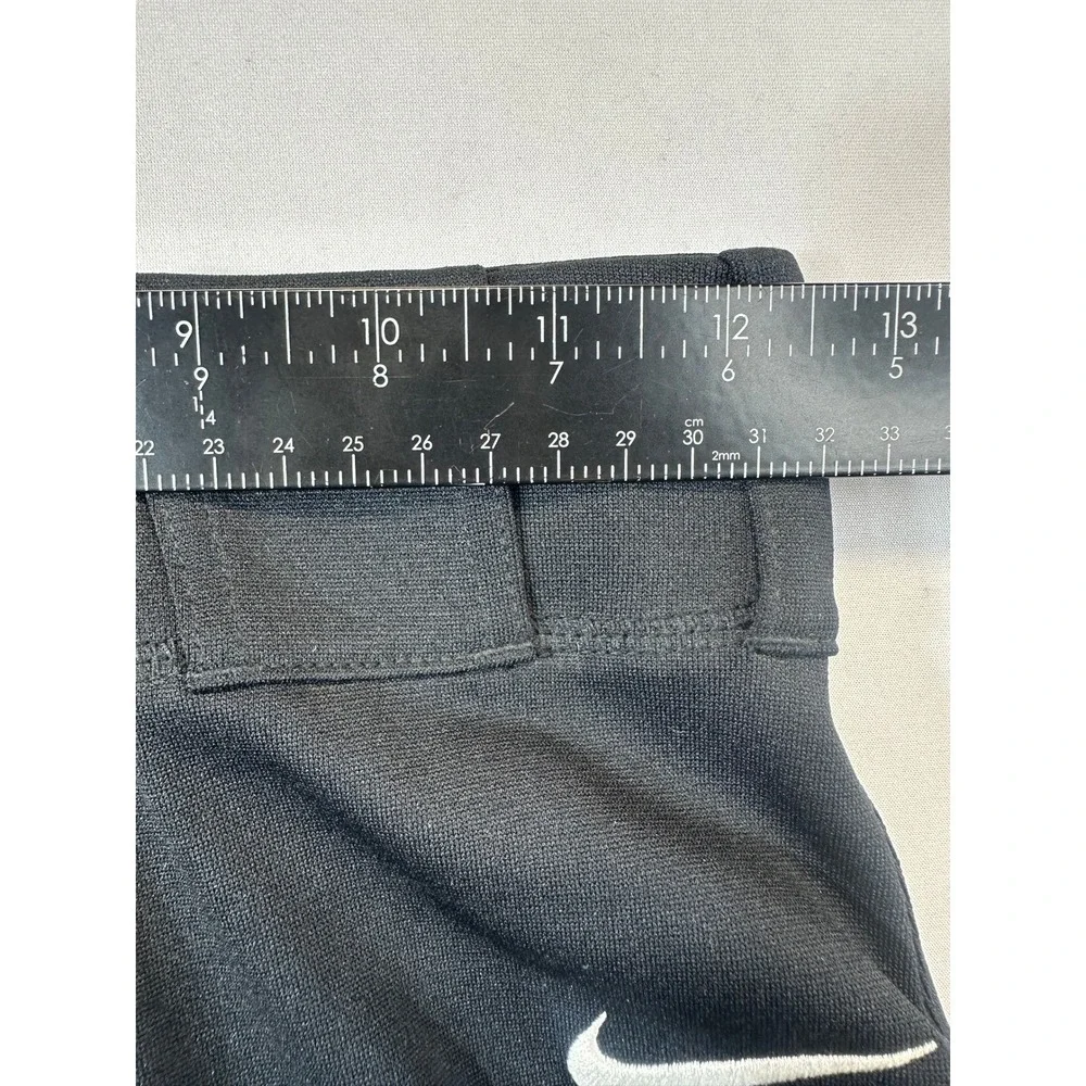 Nike Vapor Pro Boys Baseball Pants Black Full Length 747237-010 Youth Small NWT